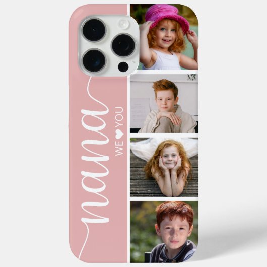 Coques Case-Mate iPhone Nana 4 Photo (Verso)