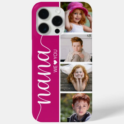 Coques Case-Mate iPhone Nana 4 Photo (Verso)