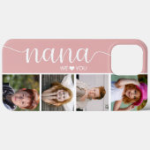 Coques Case-Mate iPhone Nana We Love You Photo (Verso (horizontal))