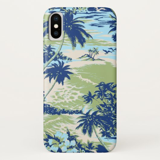 Coques Case-Mate iPhone Napili Bay Hawaiian Island Pittoresque Moss (Dos)