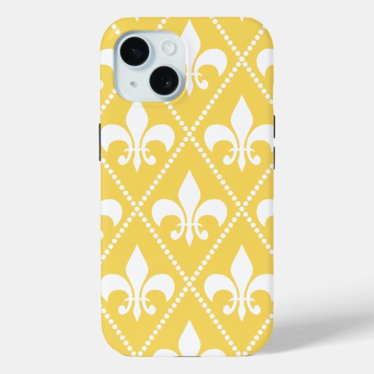 Coques Case-Mate iPhone Naples Fleur de Lis (Verso)