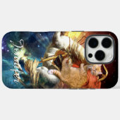 Coques Case-Mate iPhone Napoléon Cat dans l'espace (Verso (horizontal))