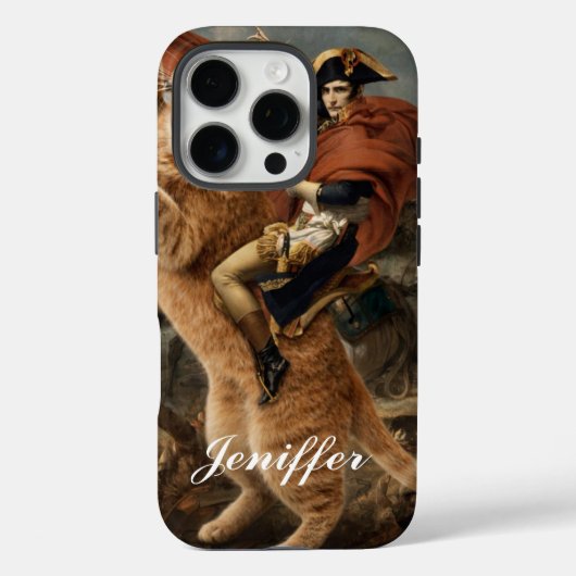 Coques Case-Mate iPhone Napoleon Riding Giant Battle Cat (Verso)
