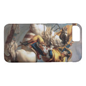 Coques Case-Mate iPhone Napoléon Traversant les Alpes, Jacques-Louis David (Dos (Horizontal))
