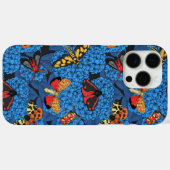 Coques Case-Mate iPhone Nappes phréatiques bleu hydrangée (Verso (horizontal))