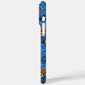 Coques Case-Mate iPhone Nappes phréatiques bleu hydrangée (Verso / Gauche)