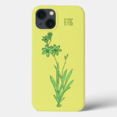 Coques Case-Mate iPhone Narcisse sauvage en vert (Verso)