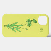 Coques Case-Mate iPhone Narcisse sauvage en vert (Verso (horizontal))
