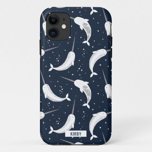 Coques Case-Mate iPhone Narvals magiques dans l'espace (Dos)