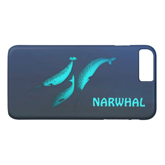 Coques Case-Mate iPhone Narwhal (Dos (Horizontal))