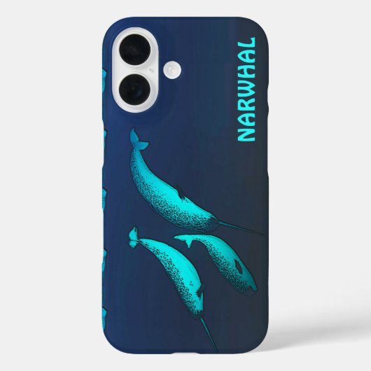 Coques Case-Mate iPhone Narwhal (Verso)