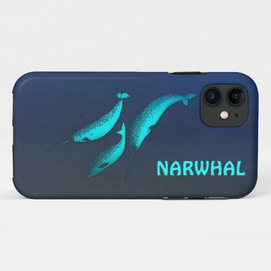 Coques Case-Mate iPhone Narwhal (Dos (Horizontal))