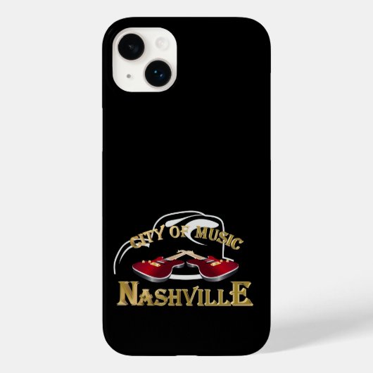 Coques Case-Mate iPhone Nashville. City of music (Verso)