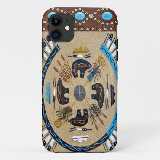 Coques Case-Mate iPhone "Natif américain Sandpainting" IPhone occidental 5 (Dos)