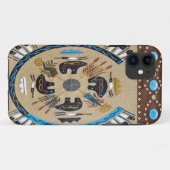 Coques Case-Mate iPhone "Natif américain Sandpainting" IPhone occidental 5 (Dos (Horizontal))
