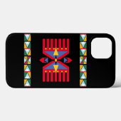 Coques Case-Mate iPhone native american indian traditional textile motifs (Verso (horizontal))