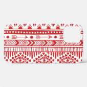 Coques Case-Mate iPhone Native American : Red Ink Doodle. (Verso (horizontal))