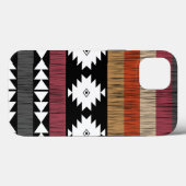Coques Case-Mate iPhone Native Ethnic Colorful Lines Motif (Verso (horizontal))