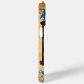 COQUES Case-Mate iPhone NATIVITÉ CHRISTMAS PARCHMENT BLUE GEM MONOGRAM (Verso / Droite)