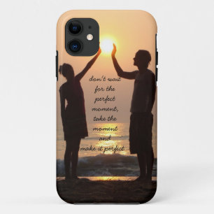 Coque Case-Mate Pour iPhone n'attendez pas le moment idéal, lever du soleil su