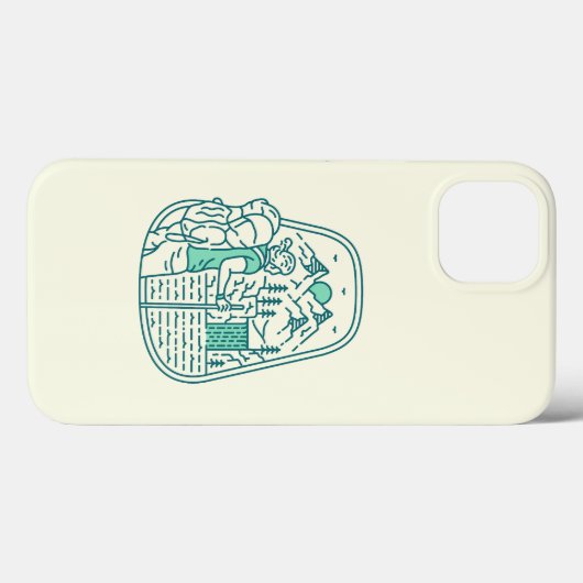 Coques Case-Mate iPhone Nature Adventure Backpacker 3 (Verso (horizontal))