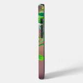 Coques Case-Mate iPhone Nature Blue Hummingbird Pink Flowers Nom (Verso / Gauche)