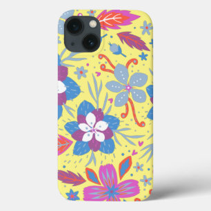Case-Mate iPhone Case Nature Fleurs colorées Vintage