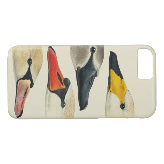 Coques Case-Mate iPhone Nature Les multiples visages d'un cygne (Dos (Horizontal))