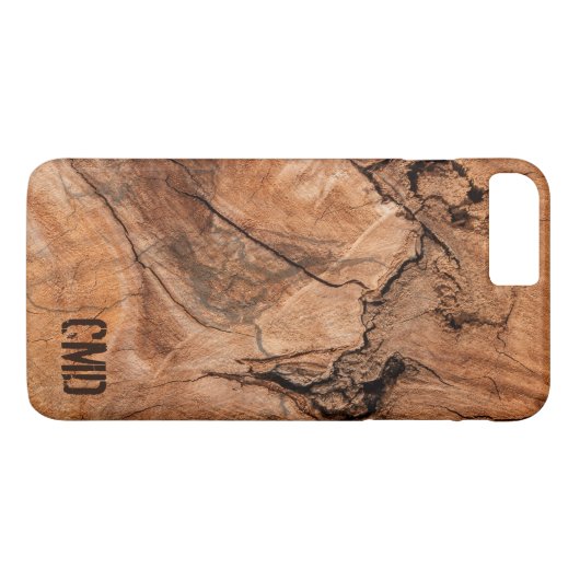 Coques Case-Mate iPhone Nature monogramme branchée Bois feuillus (Dos (Horizontal))