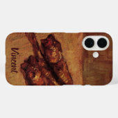 Coques Case-Mate iPhone Nature morte Bloaters et ail par Vincent van Gogh (Verso (horizontal))