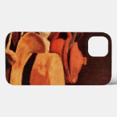 Coques Case-Mate iPhone Nature morte Chapeau de paille jaune de Vincent va (Verso (horizontal))
