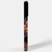 Coques Case-Mate iPhone Nature morte de Birria florale | Monogramme (Verso / Droite)