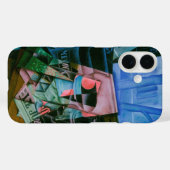 Coques Case-Mate iPhone Nature morte devant une fenêtre ouverte de Juan Gr (Verso (horizontal))