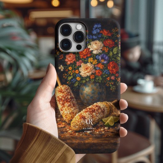 Coques Case-Mate iPhone Nature morte Floral Elote | Monogramme