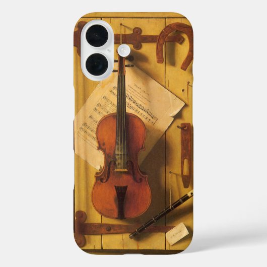 Coques Case-Mate iPhone Nature morte violon et partitions de William Harne (Verso)