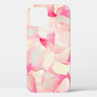 Case-Mate iPhone Case Nature rose Fleur. Aquarelle Noire Nature. Rouge