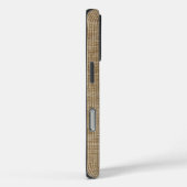 Coques Case-Mate iPhone Nature toile de jute rustique – Texture organique (Verso / Droite)