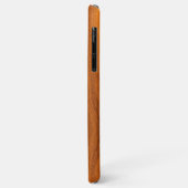 Coques Case-Mate iPhone Nautical Star on Teak Veneer Style (Dos/Gauche)