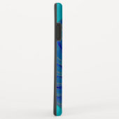 Coques Case-Mate iPhone Nautilus Shell dans le bleu (Dos/Droite)