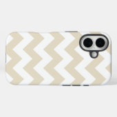Coques Case-Mate iPhone Navajo White Neutral Chevrons (Verso (horizontal))