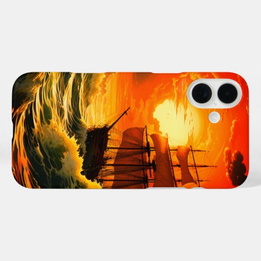 Coques Case-Mate iPhone navire (Verso (horizontal))