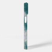 Coques Case-Mate iPhone Navire en mer dans la tempête / Bleu de marine (Verso / Droite)