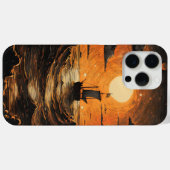 Coques Case-Mate iPhone Navire naviguant la nuit (Verso (horizontal))