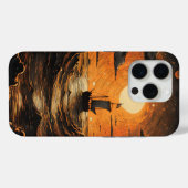 Coques Case-Mate iPhone Navire naviguant la nuit (Verso (horizontal))