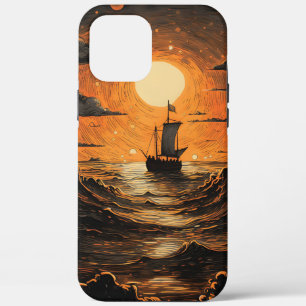 Case-Mate iPhone Case Navire naviguant la nuit