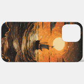 Coques Case-Mate iPhone Navire naviguant la nuit (Verso / Droite)
