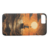 Coques Case-Mate iPhone Navire naviguant la nuit (Dos (Horizontal))