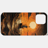 Coques Case-Mate iPhone Navire naviguant la nuit (Verso (horizontal))