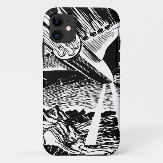 Coques Case-Mate iPhone Navire spatial (Dos)