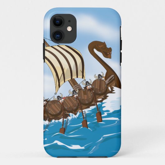 Coques Case-Mate iPhone Navire Viking (Dos)